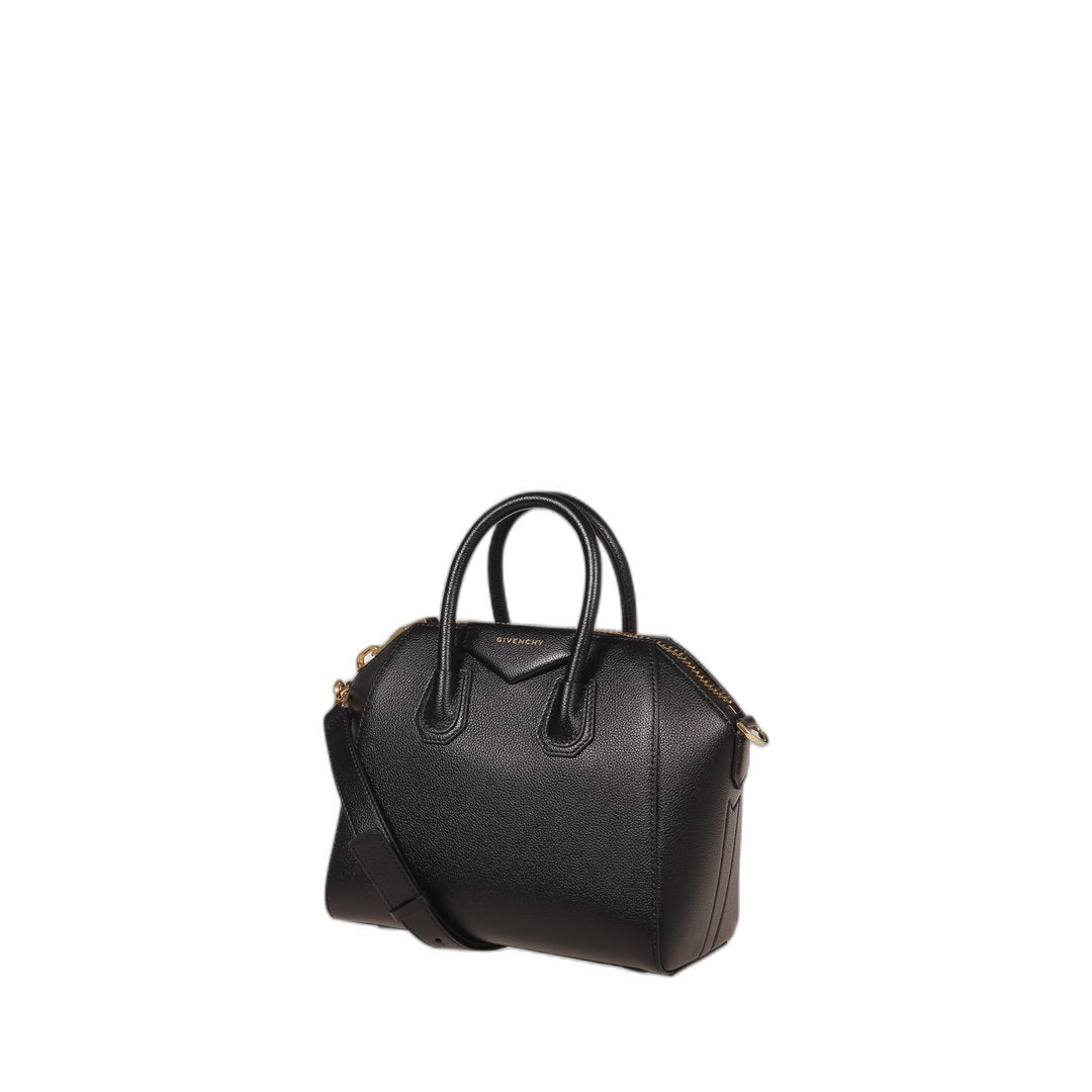 Antigona Mini Bag In Grained Leather - Image 2