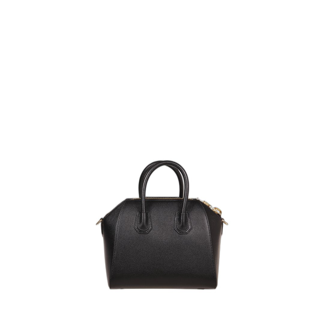 Antigona Mini Bag In Grained Leather - Image 3