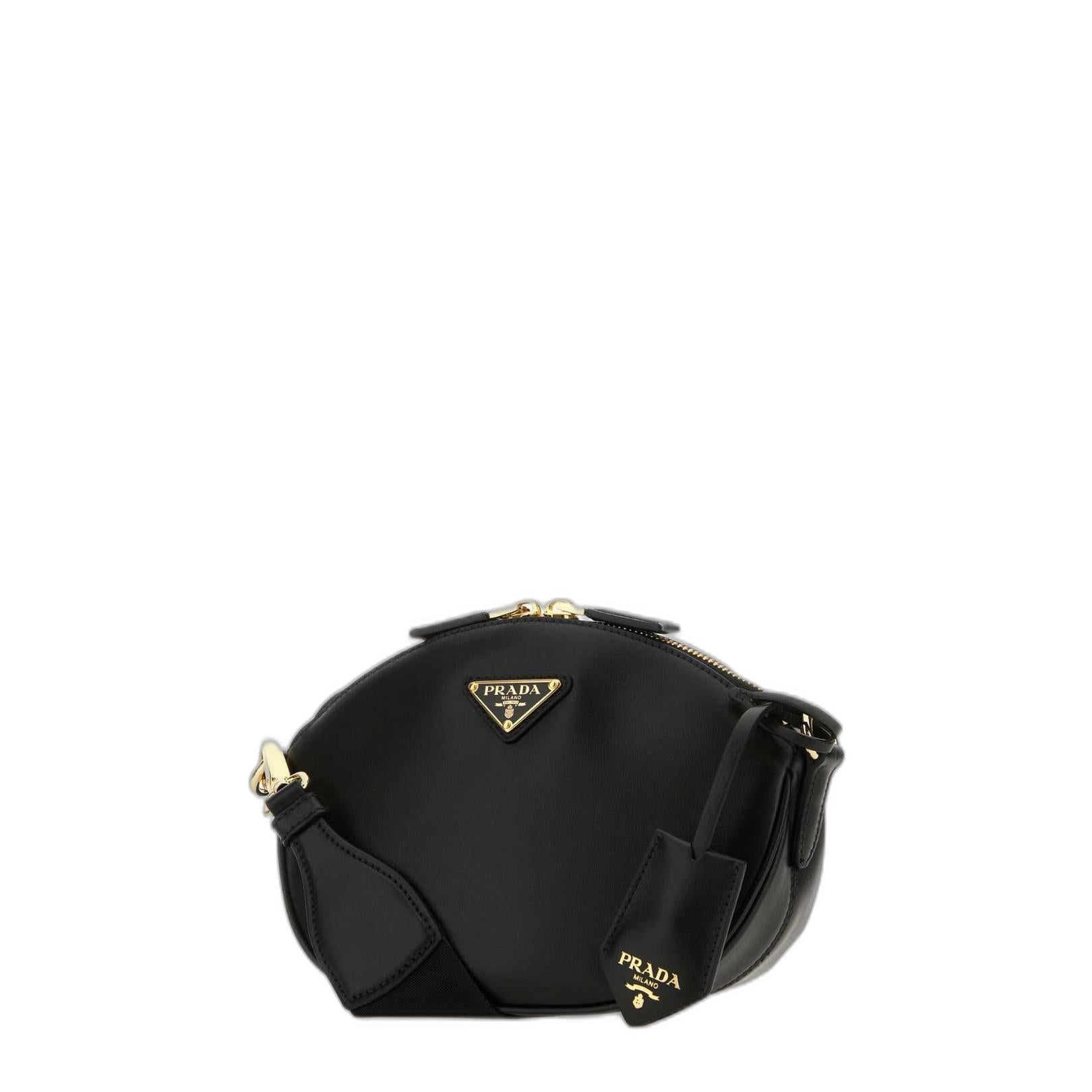 Triangle-Logo Zipped Crossbody Bag - Image 2