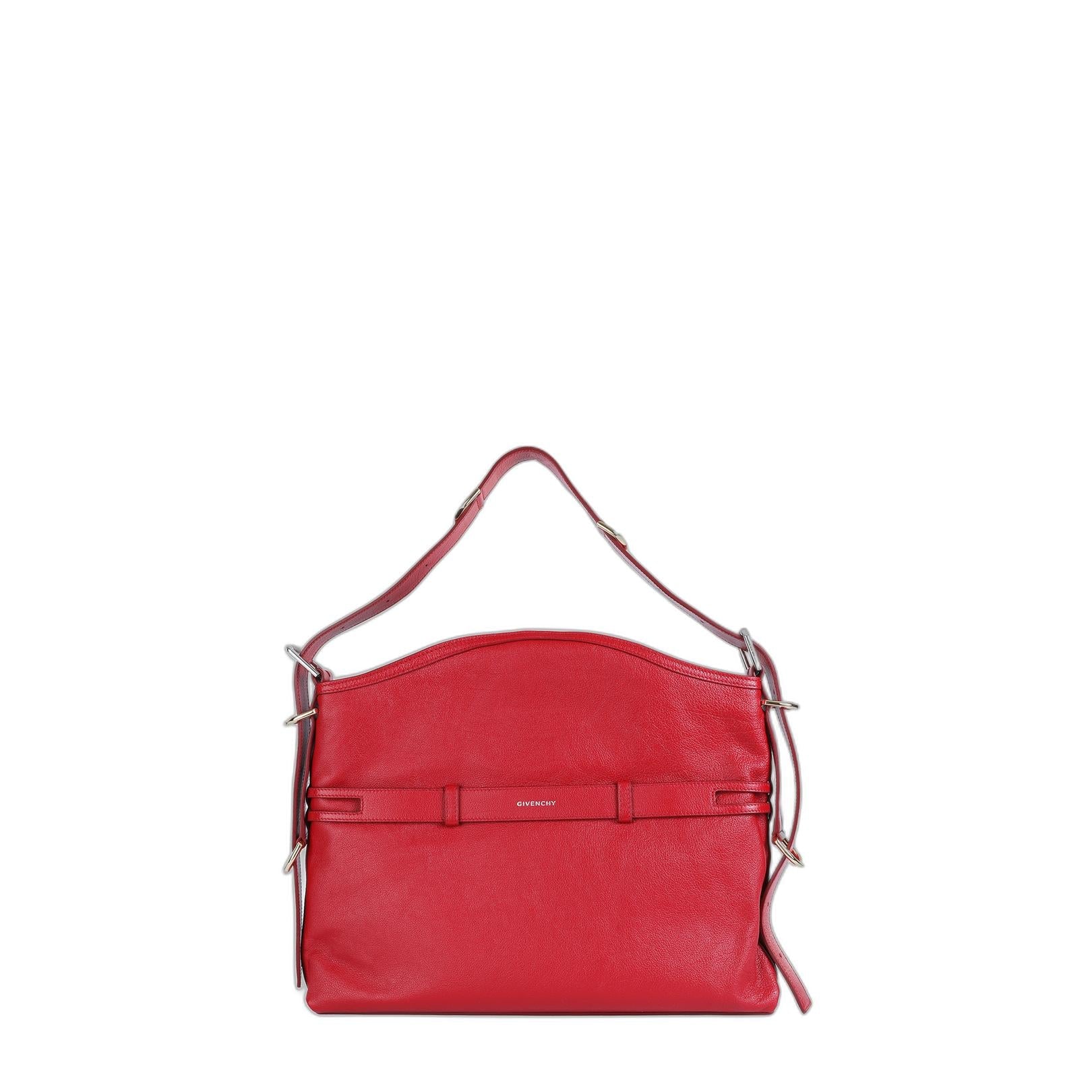 Voyou Medium Bag In Leather With Multi Buckles - Image 3
