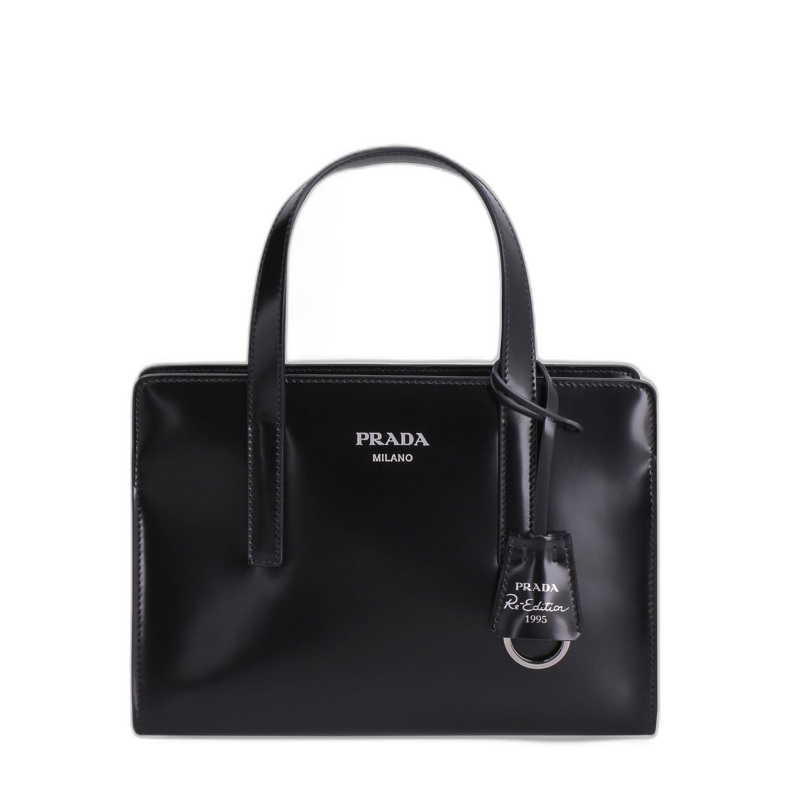 Re-Edition 1995 Top Handle Bag in Black - Image 1