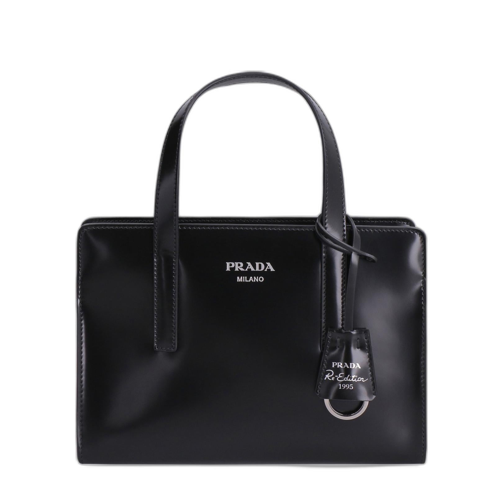 Re-Edition 1995 Top Handle Bag in Black - Image 2