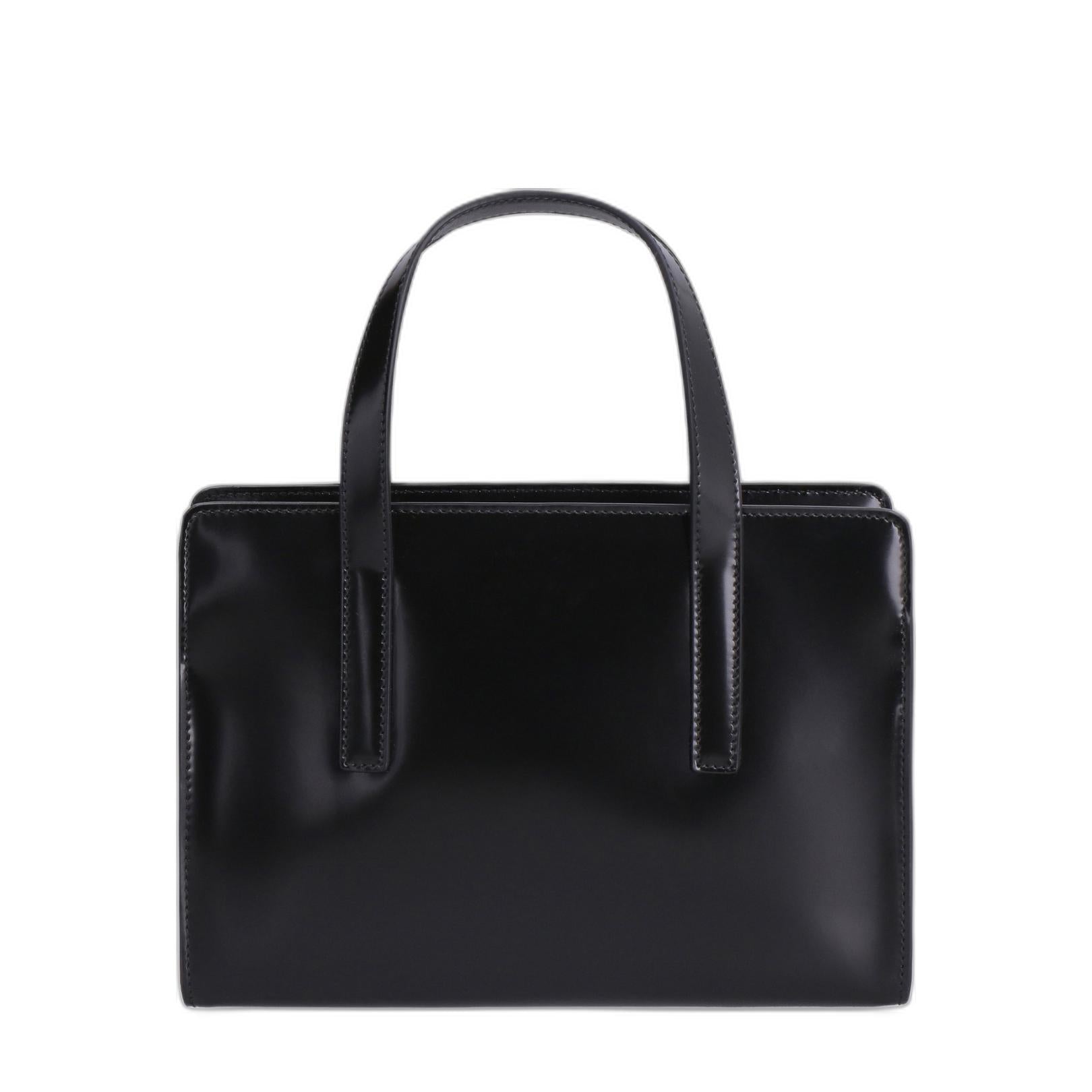 Re-Edition 1995 Top Handle Bag in Black - Image 4