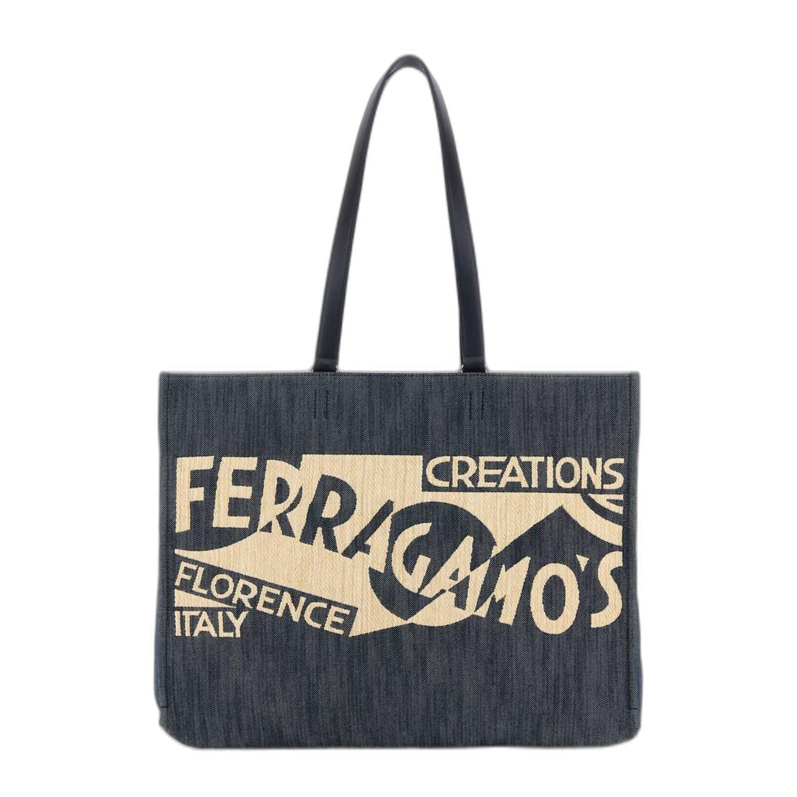 Logo Detailed Large Tote Bag - Image 1