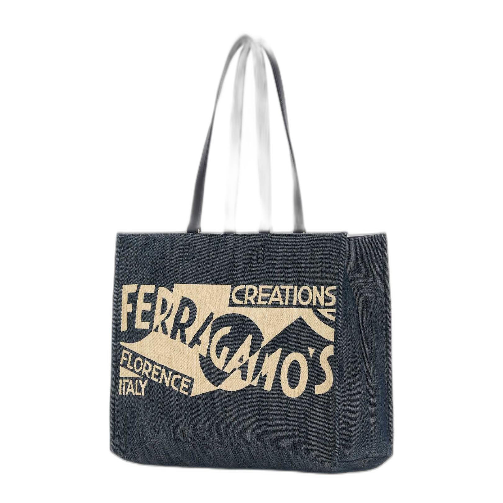 Logo Detailed Large Tote Bag - Image 4