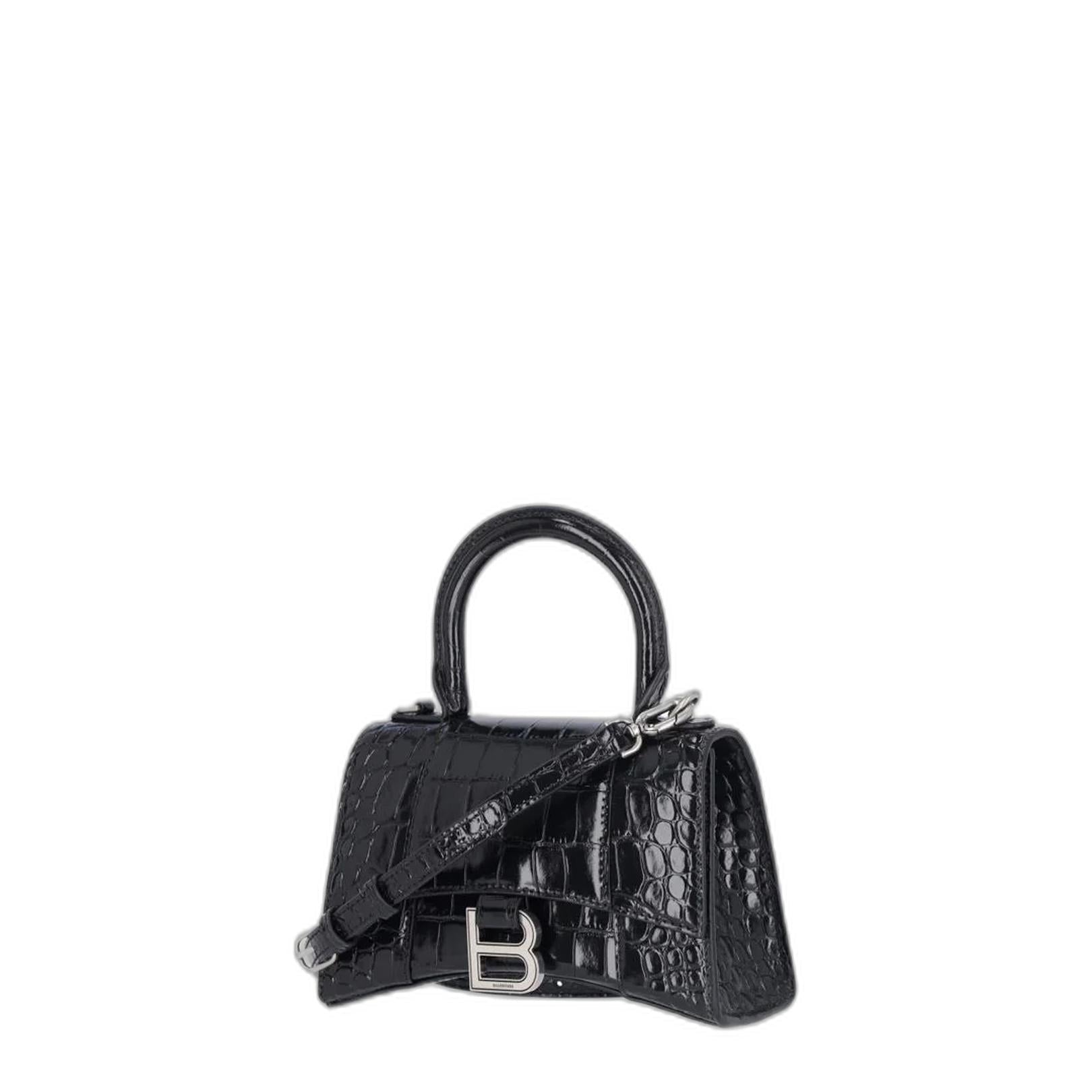 Hourglass Xs Logo Plaque Tote Bag - Image 2