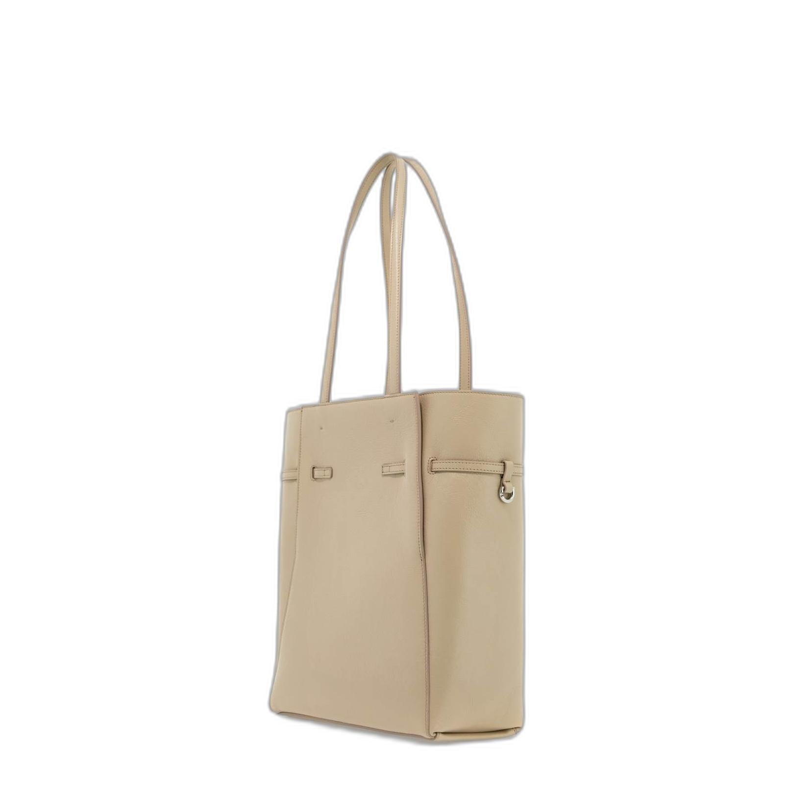Voyou Small Tote Bag In Leather - Image 2