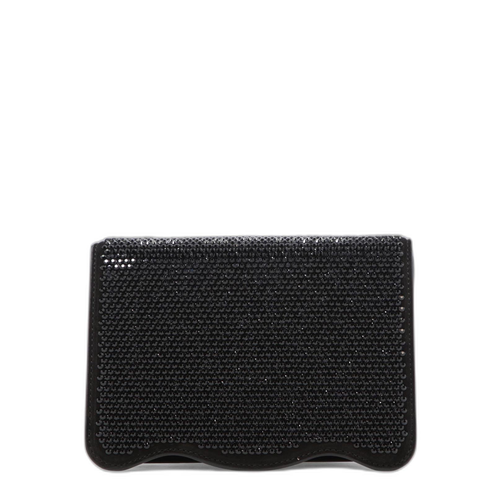 Palm Beach Calf Leather Shoulder Bag - Black - Image 15