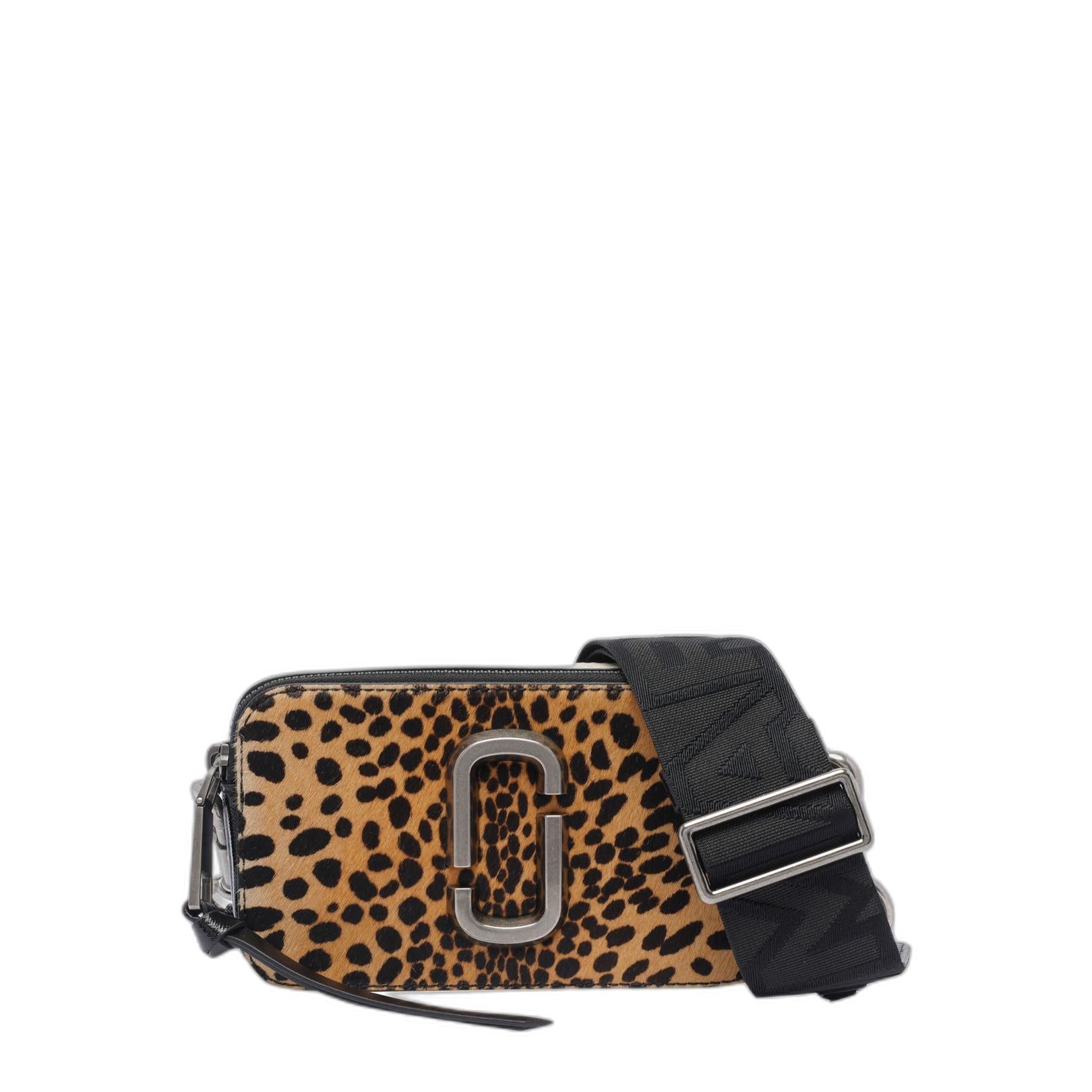 Snapshot Calf Hair Crossbody - Black Multicolour - Image 1