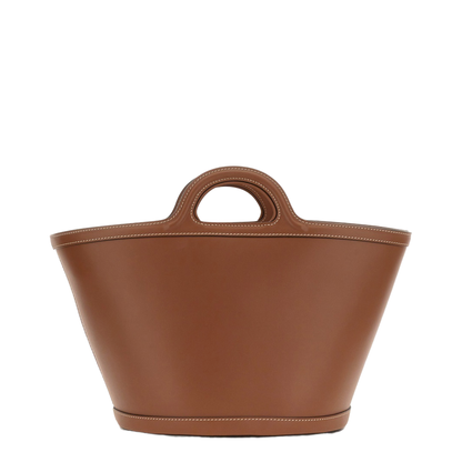 Tropicalia Small Bag In Brown Leather - Image 2