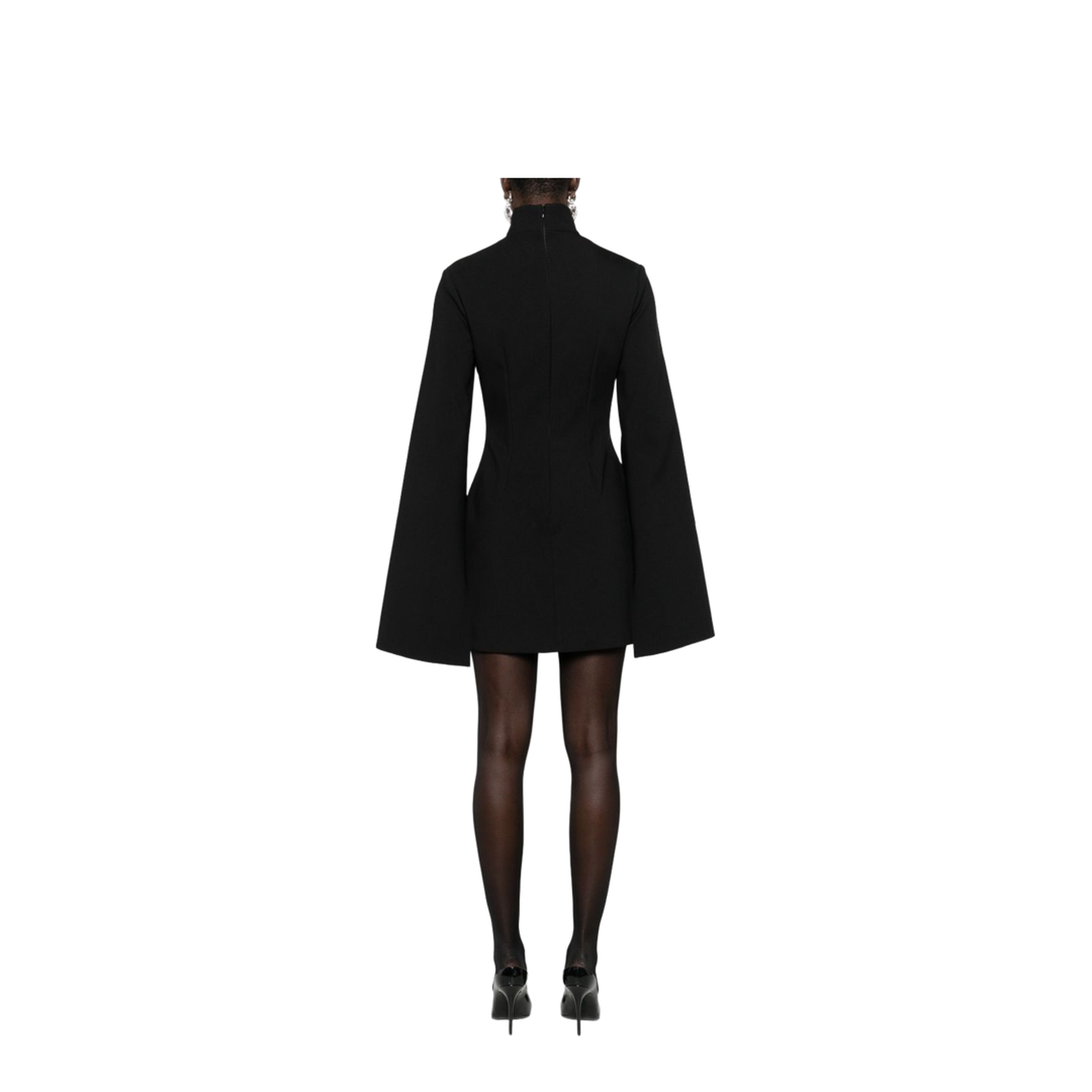 Black Mini Dress - Image 3