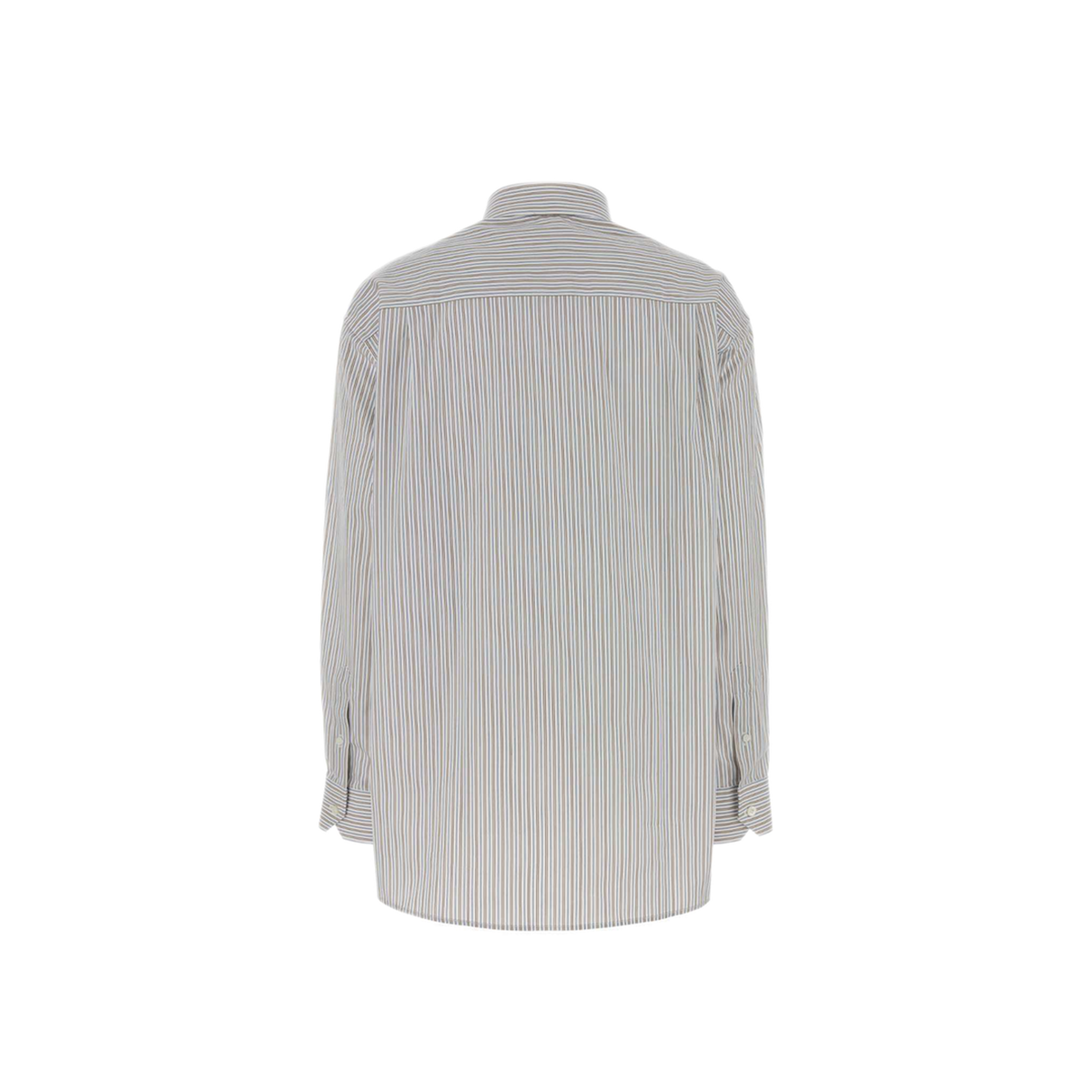 Double-Stripe Cotton Poplin Shirt - Image 2