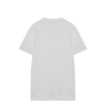 White Cotton T-Shirt - Image 2