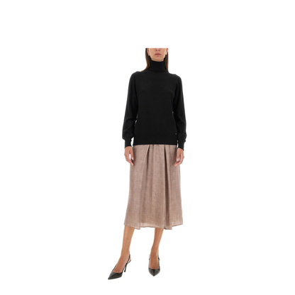 MIDI SKIRT BEIGE - Image 2