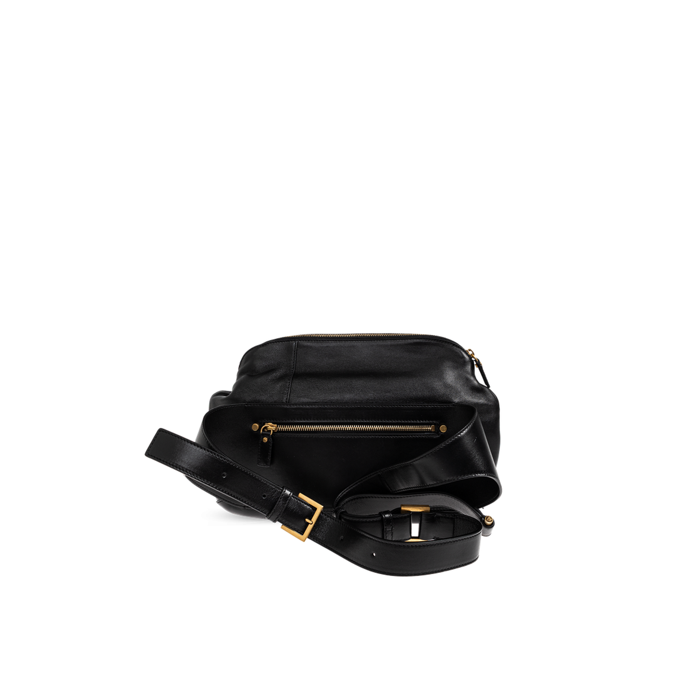 Lou Nappa Belt Bag - Black,Brown - Image 3