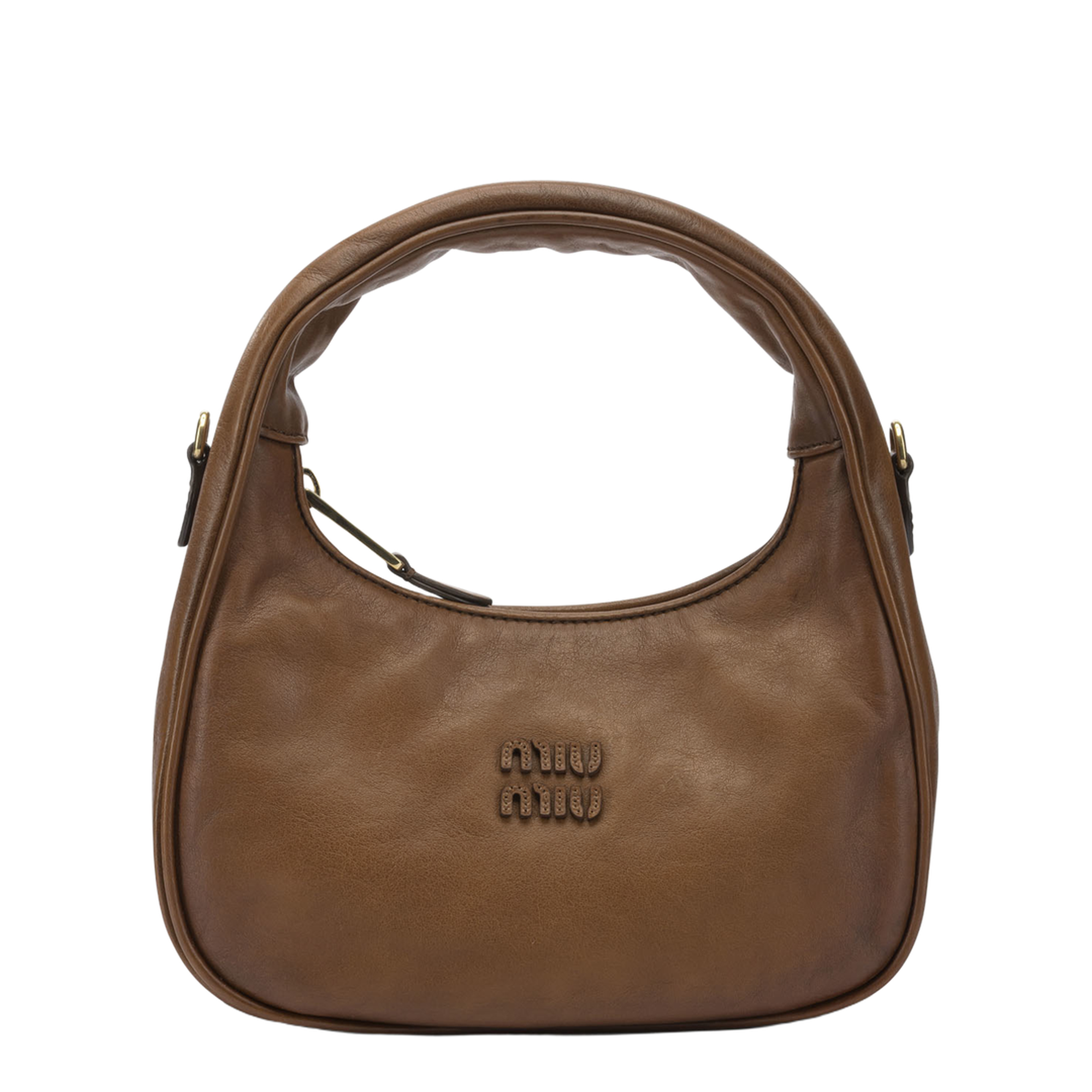 Wander Medium Calfskin Shoulder Bag - Cognac - Image 1