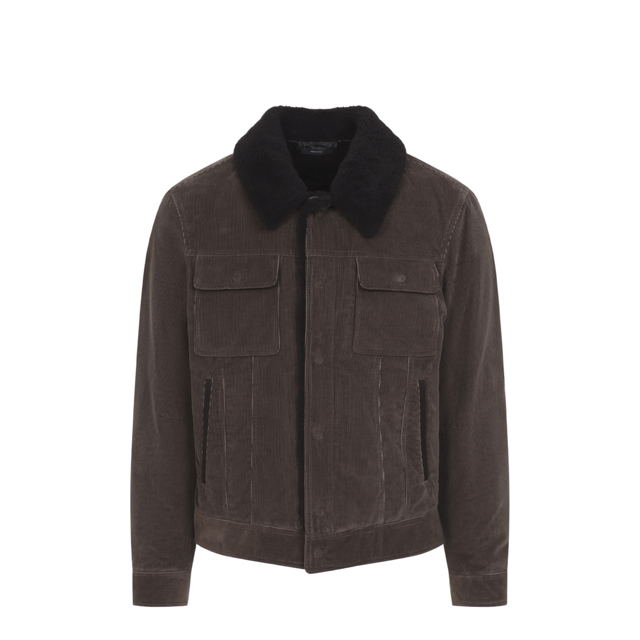 900 Wale Cord Sherling Collar Trucker - Image 2