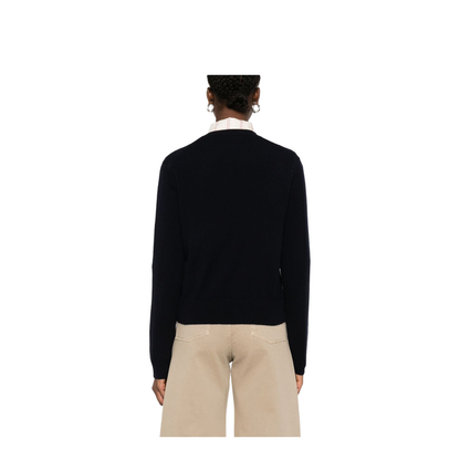 Cashmere V-Necked Sweater - Image 3