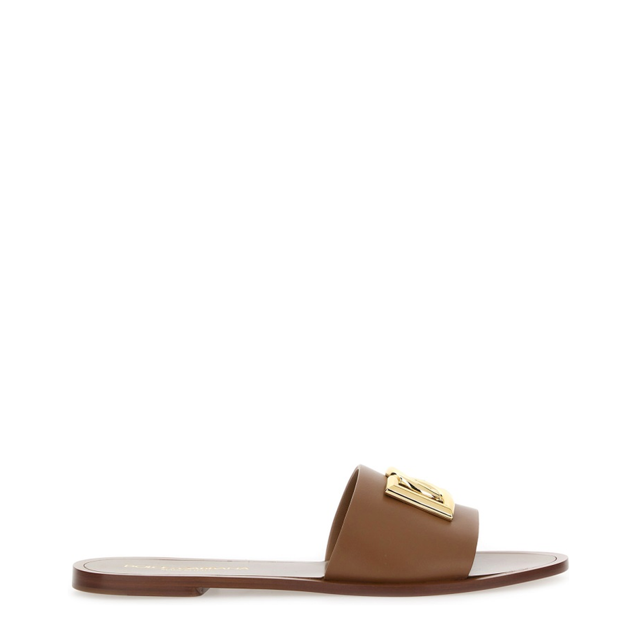 Leather Slide Sandal - Image 1