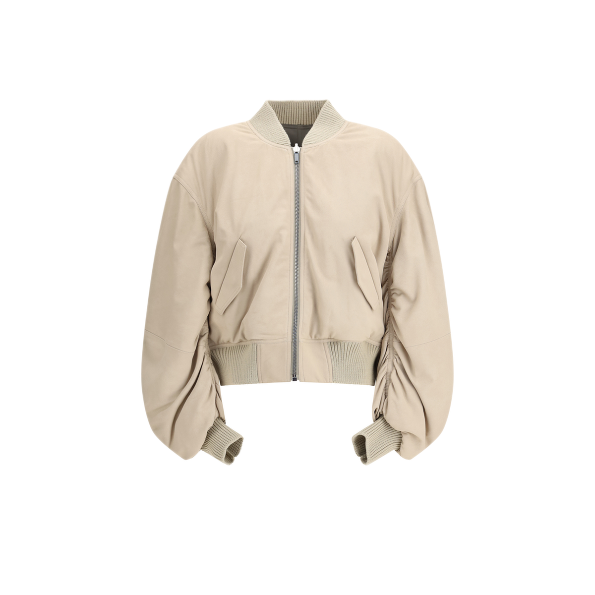 Secchia Flight Bomber In Lamb Leather - Image 1