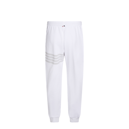 Sweatpants with Overdyed 4 Bar in Solid Loopback - Image 2