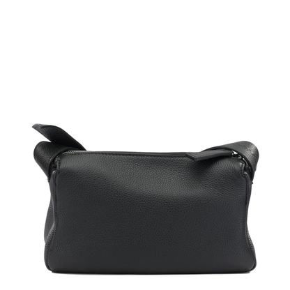 Small Calf Leather Shoulder Bags - Black - Image 3