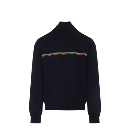 Knitted Bomber Jacket - Image 4