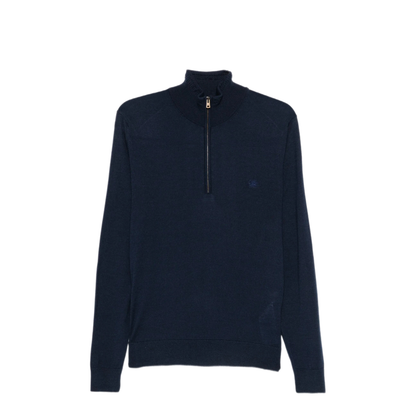 FUJI KNITTED QUARTER ZIP JUMPER - Image 1