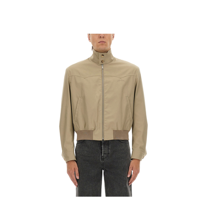 Harrington Cropped Jacket - Image 1