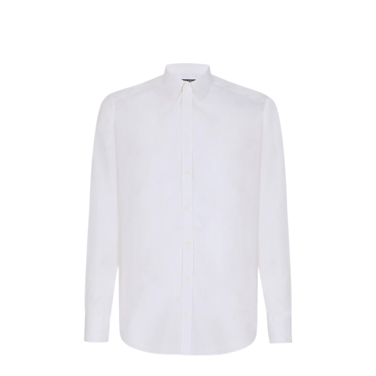 Gold Fit Stretch Poplin Shirt In Optical White - Image 1