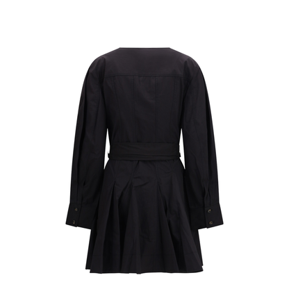 Short Shirt Dress with Belt - Image 2