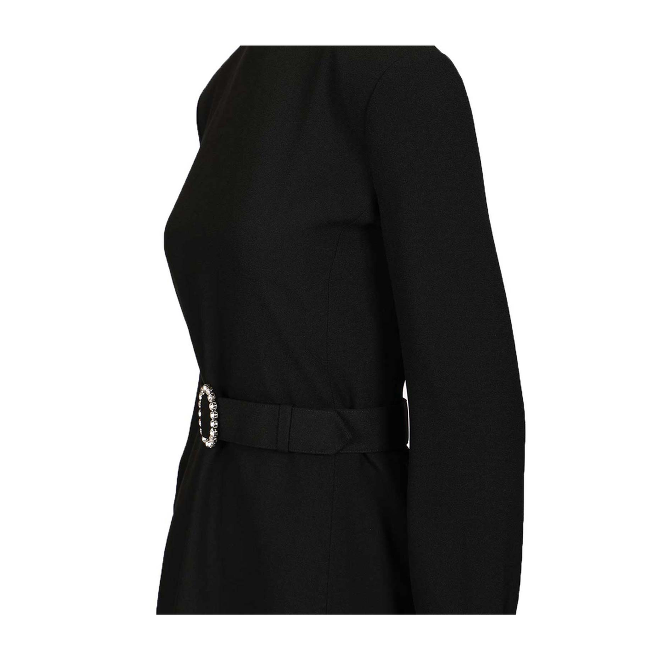 Backless Mini Dress Black - Image 5