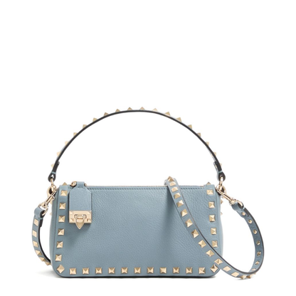 Rockstud Small Leather Shoulder Bag - Image 4