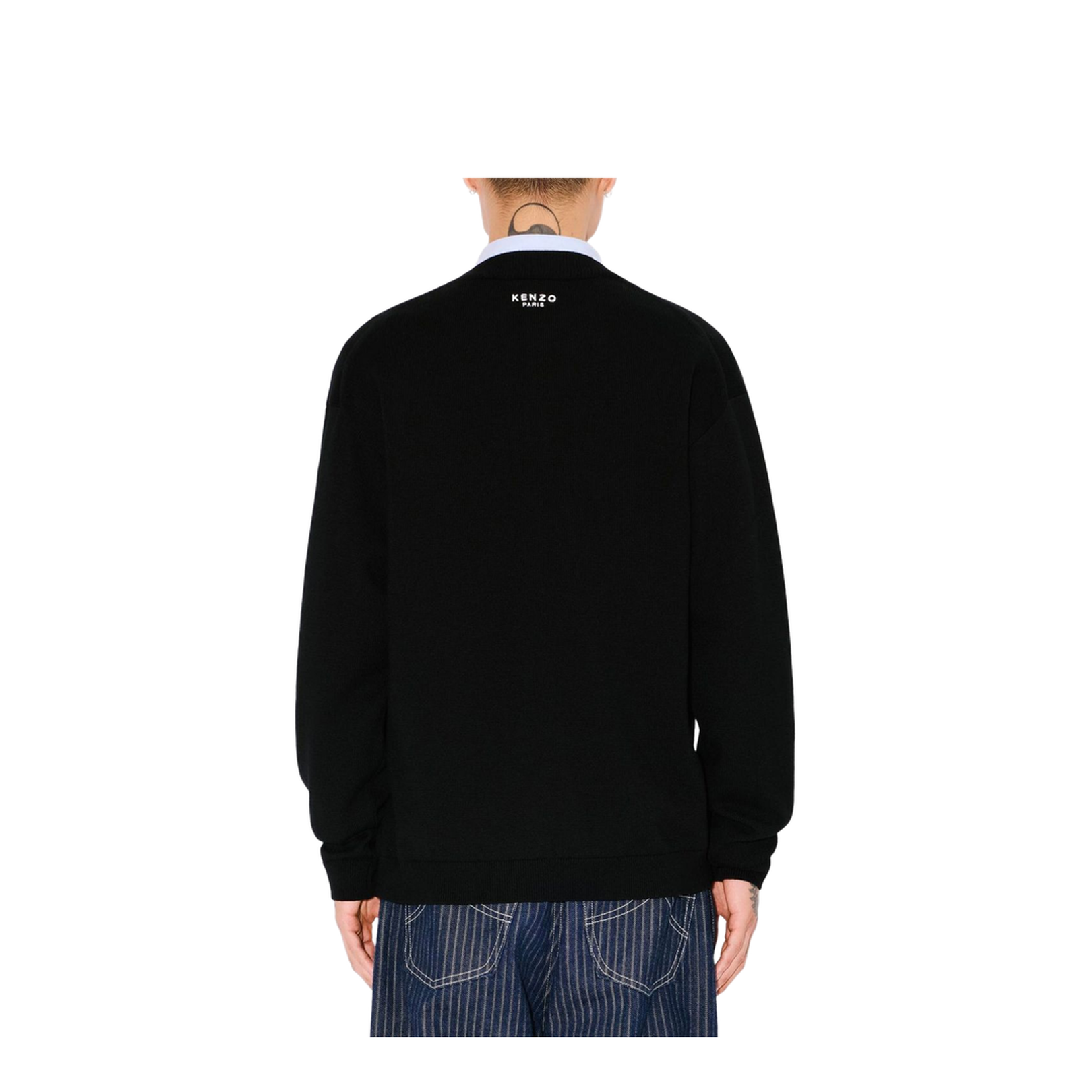 Pop Jumper in Merino Wool - Image 4