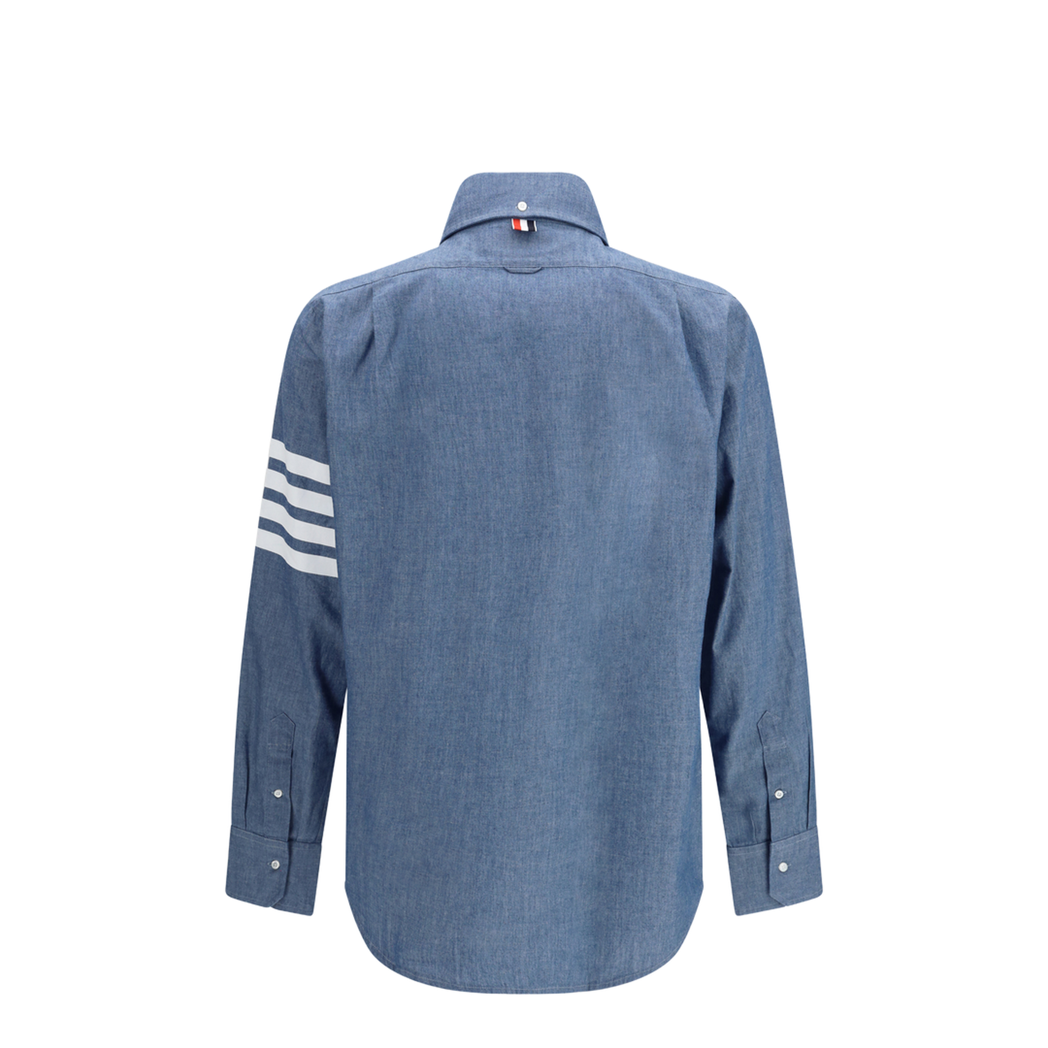 Denim Shirt with Logo - Image 2