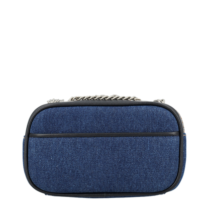 Denim Chain Snapshot Bag - Image 3