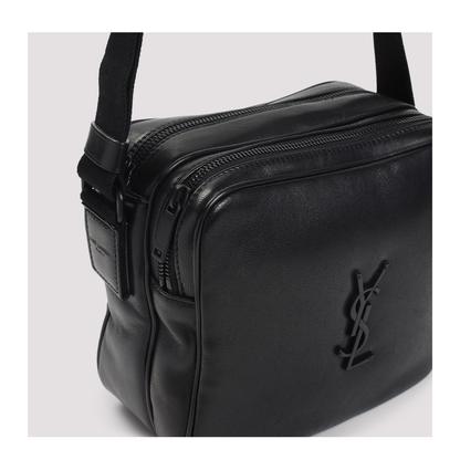 Niki Smooth Leather Camera Bag - Black - Image 5