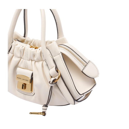 The Cristina Small Satchel Bag White - Image 4