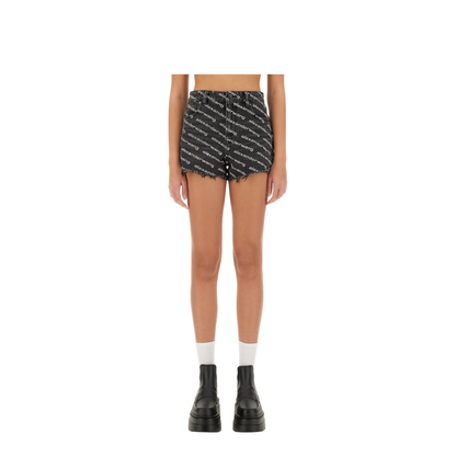 Shorts with All Over Logo - Image 2