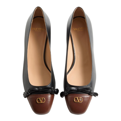 Black Square Toe Flat Sole - Image 3