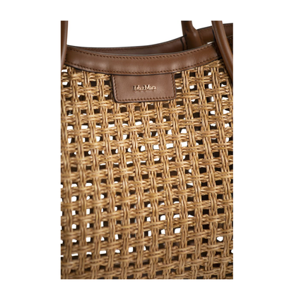 Small Marine Bag in Woven Natural Fibre - Image 5