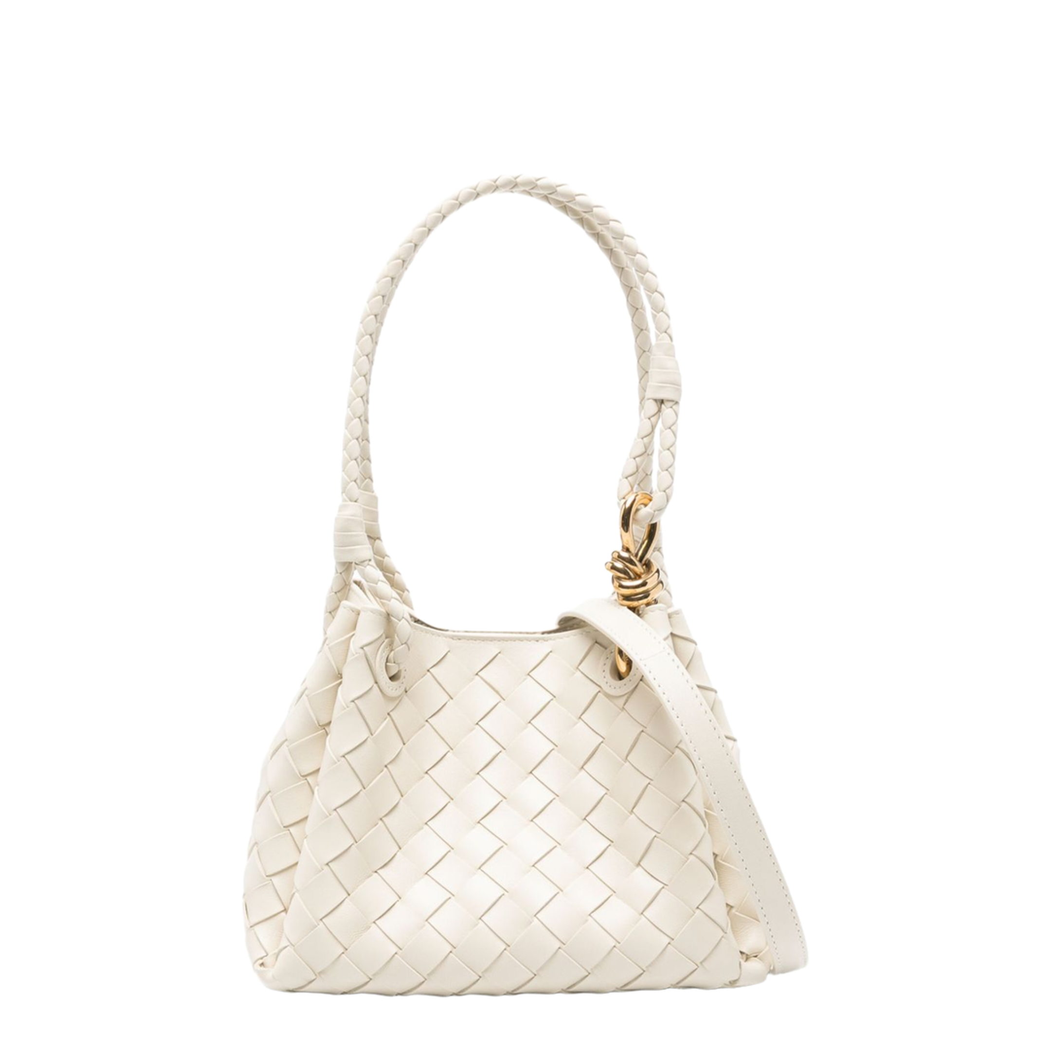 Parachute Small Leather Shoulder Bag - Sea Salt - Image 1