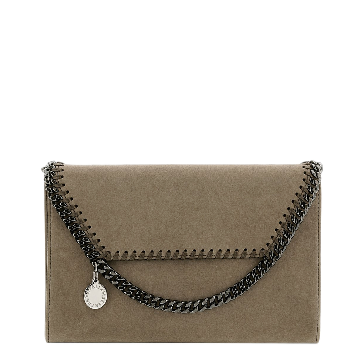Falabella Alter Suede Crossbody Wallet - Image 1
