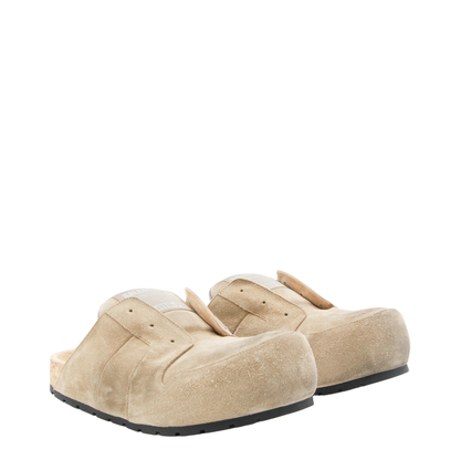 Dumbo Sabot in Distressed Suede Calfskin - Image 3
