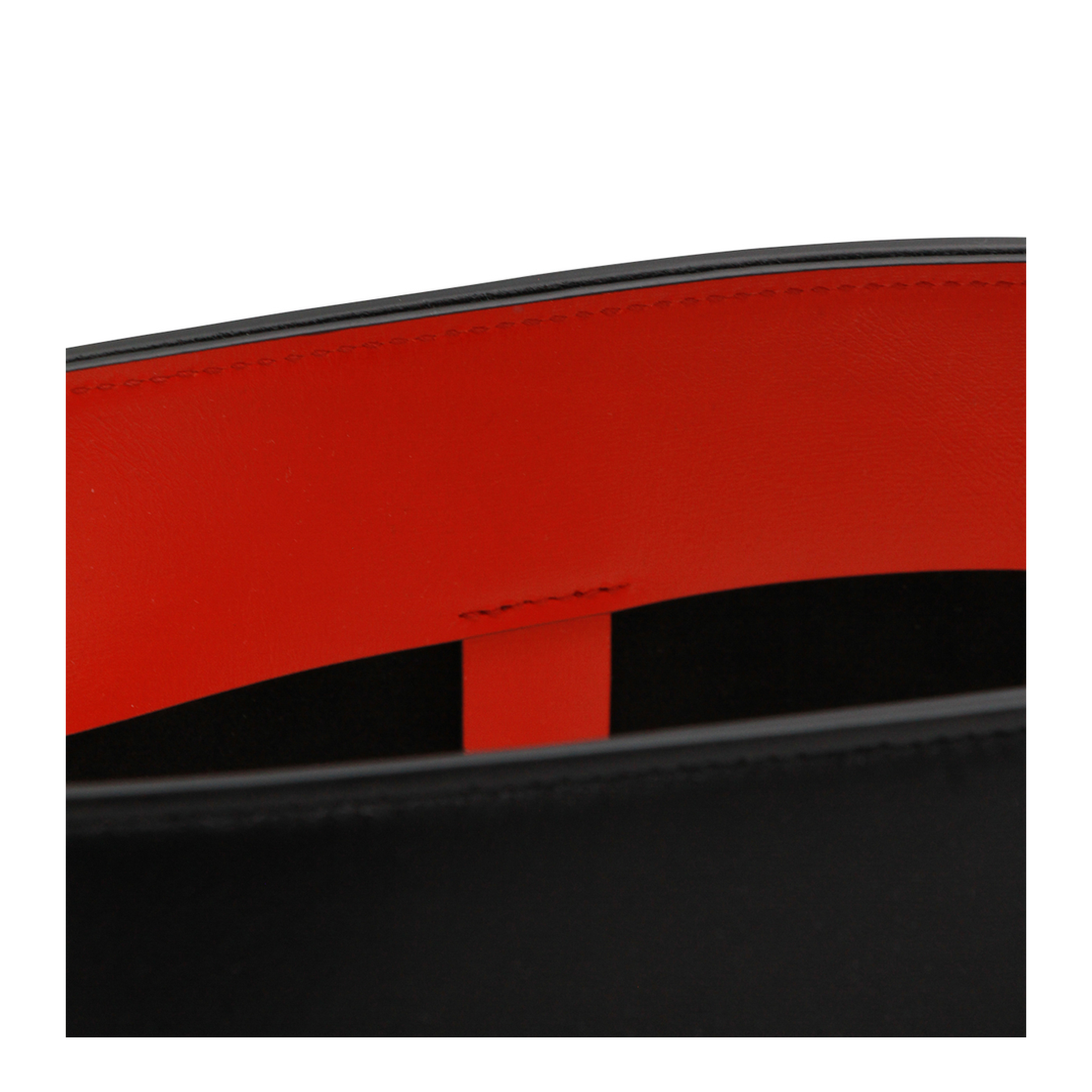 Pinch Nappa Leather Tote - Black - Image 8