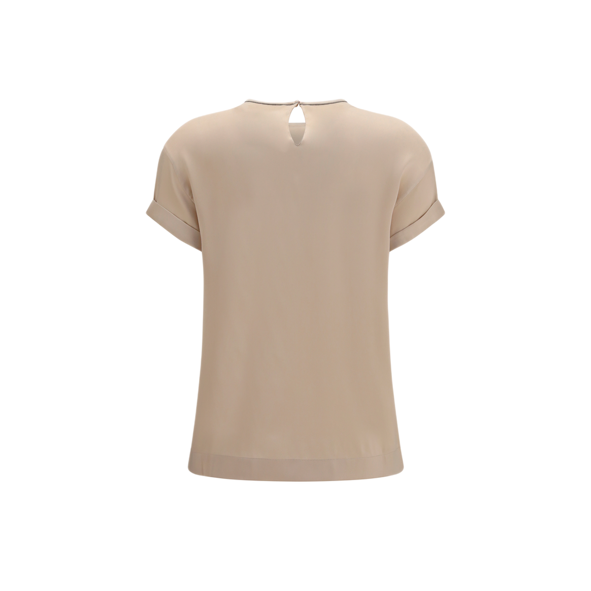 Silk Blouse With Monili Chain - Image 2