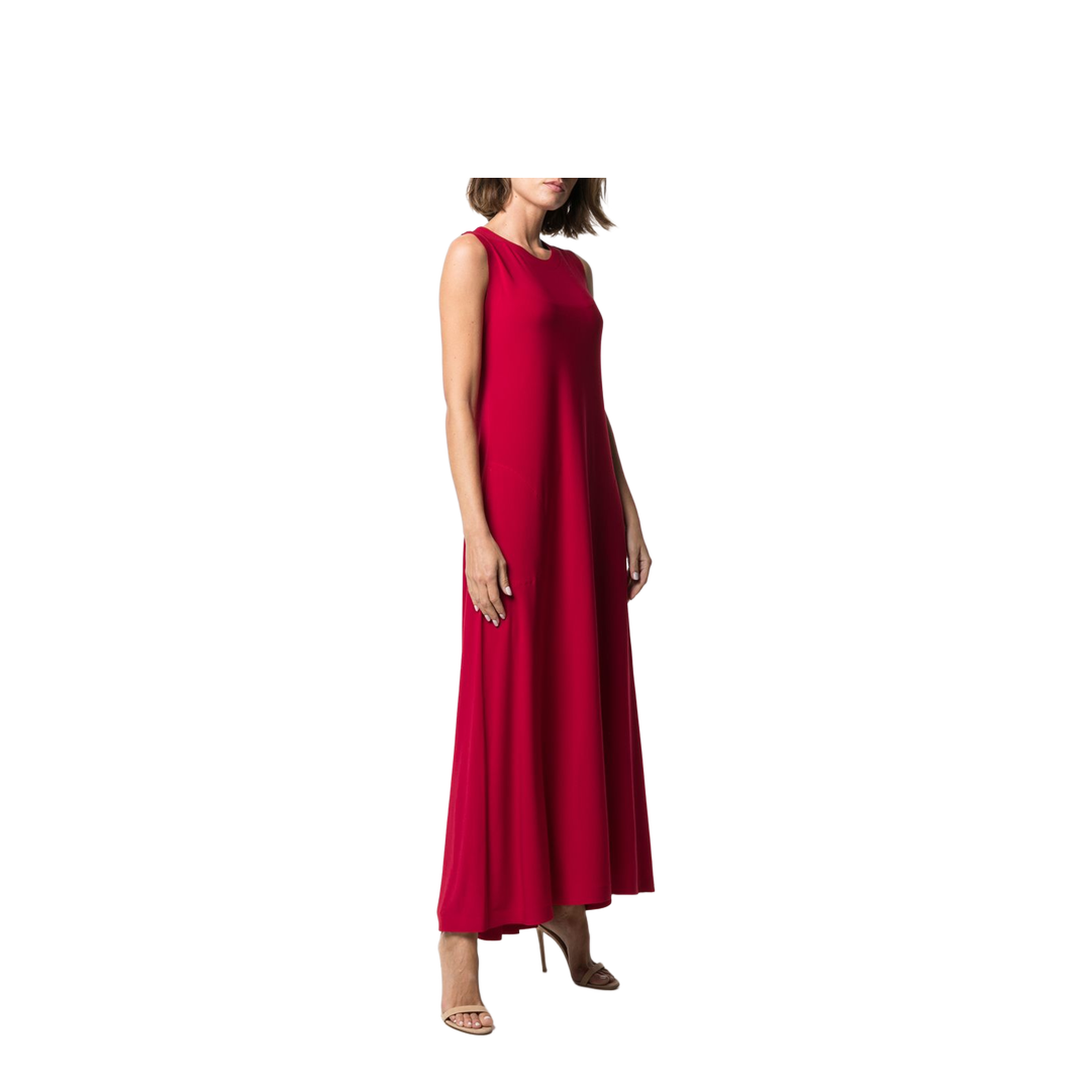 Sleeveless Long Swing Dress - Image 4