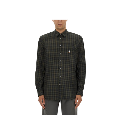 Shirt with Goose Embroidery - Image 1