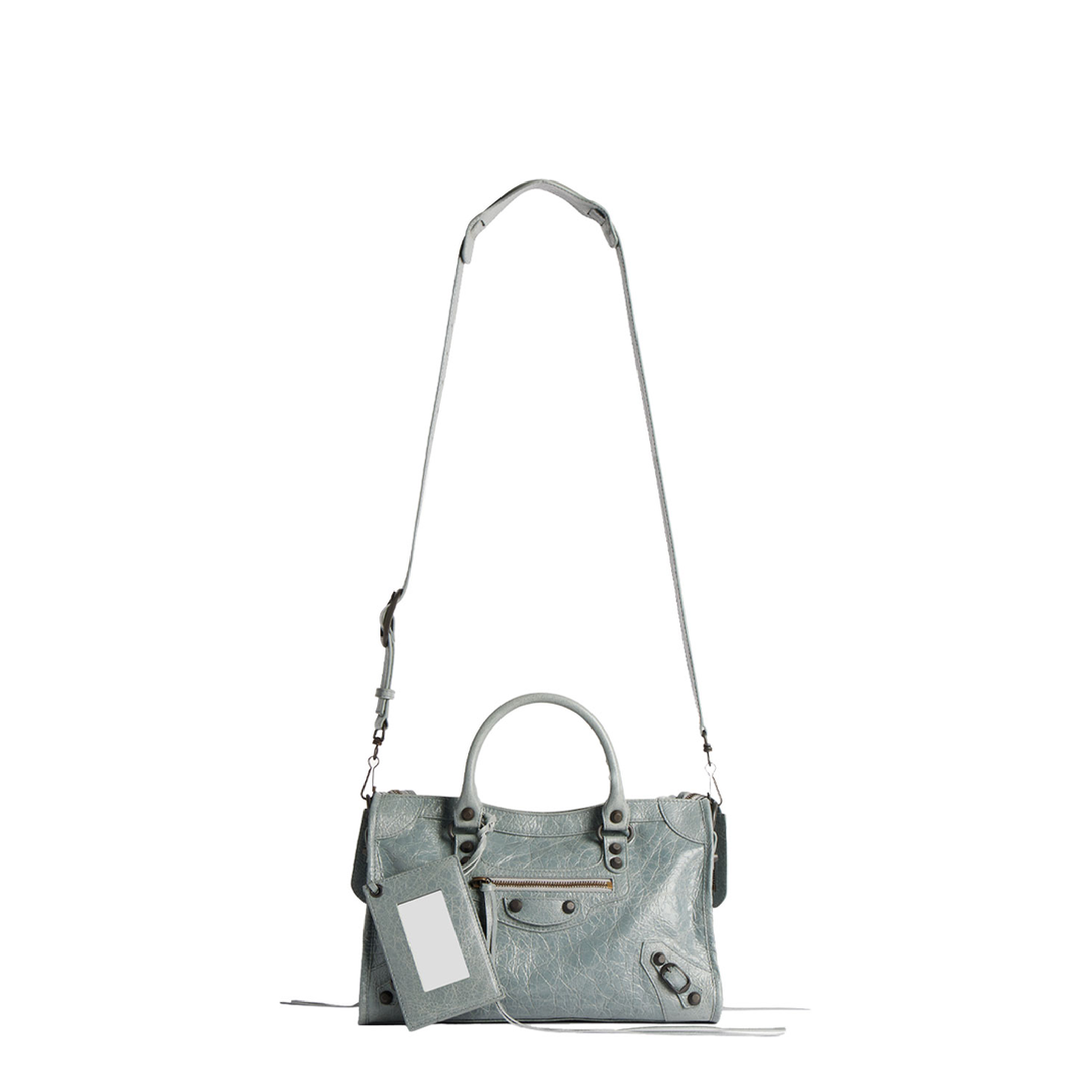 Le City Small Arena Lambskin Crossbody - Black - Image 10