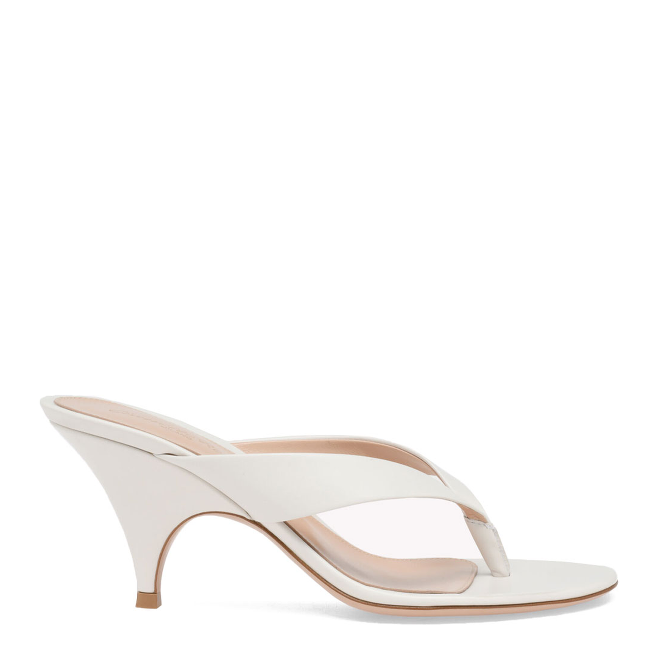 Sofia Thong 70 Leather Sandals - Image 1
